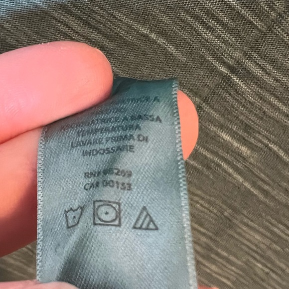 Alternative Crop High Neck Tank Large Green Crew Neck - Picture 7 of 8